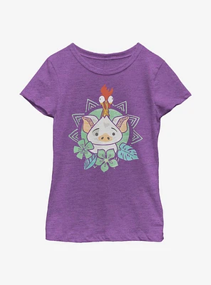 Disney Moana Island Pals Youth Girls T-Shirt