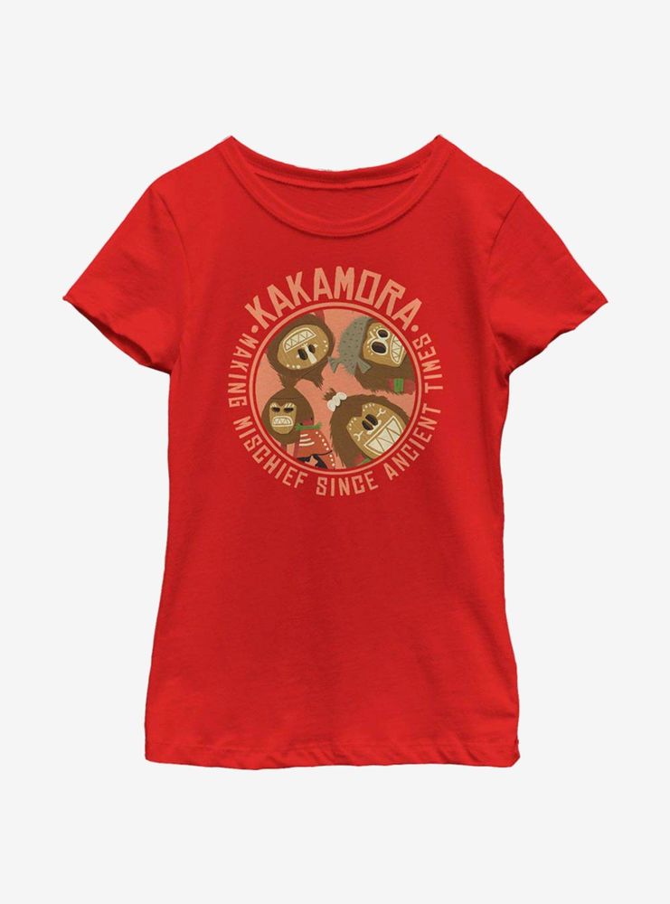 Disney Moana Kakamora Mischief Youth Girls T-Shirt