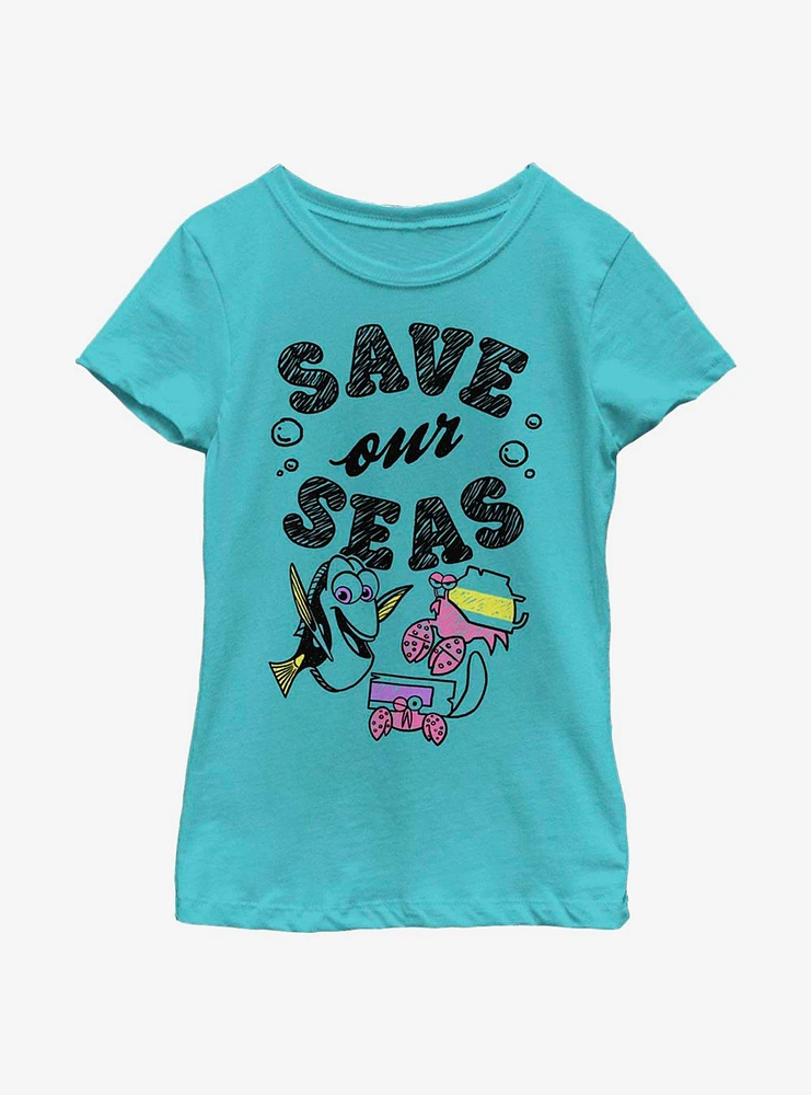 Disney Pixar Finding Nemo Eco Dory Youth Girls T-Shirt