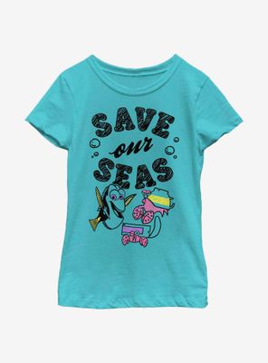 Disney Pixar Finding Nemo Eco Dory Youth Girls T-Shirt