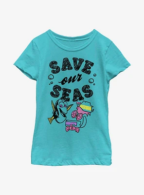 Disney Pixar Finding Nemo Eco Dory Youth Girls T-Shirt
