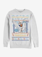 Disney Hercules Sweater Pattern Sweatshirt