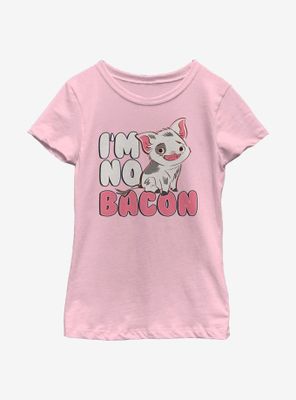 Disney Moana Not Bacon Youth Girls T-Shirt