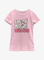 Disney Moana Not Bacon Youth Girls T-Shirt