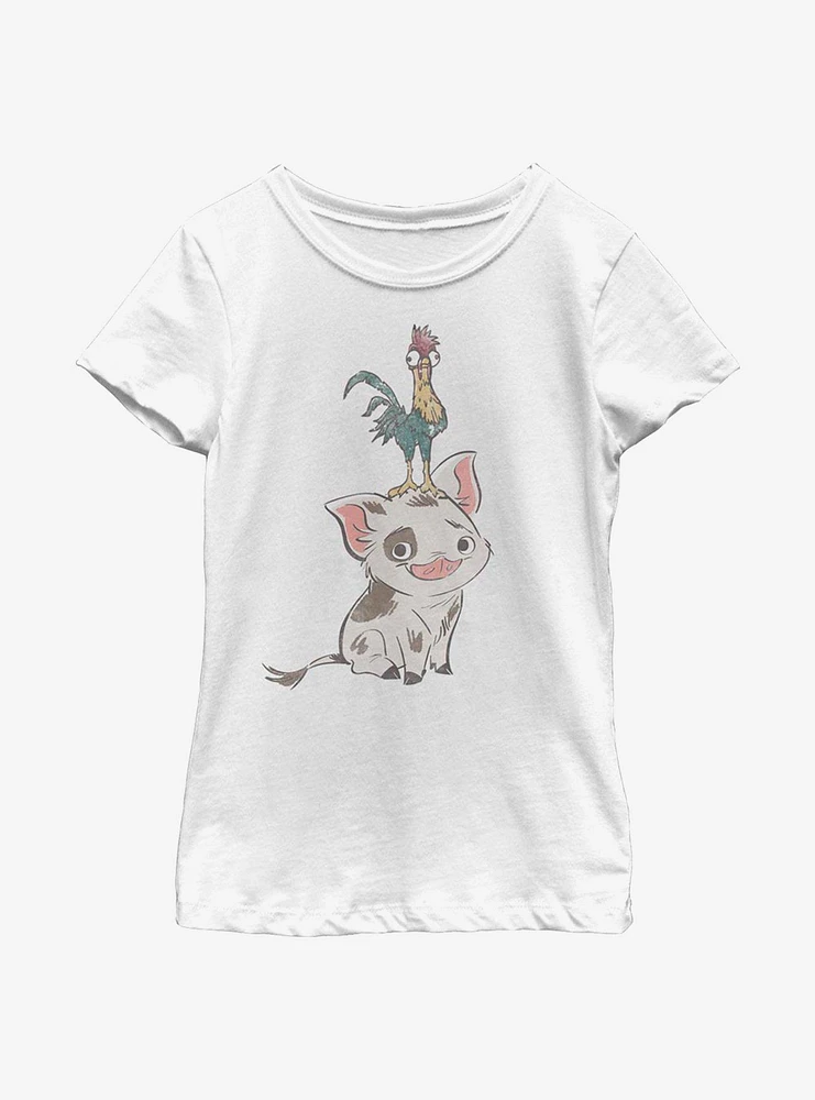 Disney Moana Pua Youth Girls T-Shirt