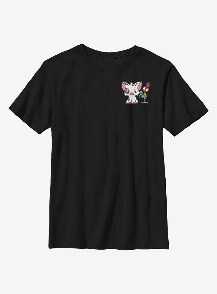 Disney Moana Pals Faux Pocket Youth T-Shirt