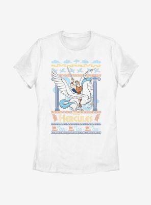 Disney Hercules Sweater Pattern Womens T-Shirt