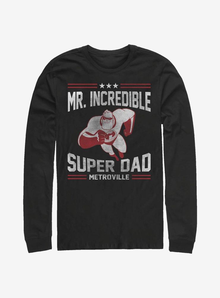 Disney Pixar The Incredibles Sporty Super Dad Long-Sleeve T-Shirt