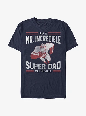 Disney Pixar The Incredibles Sporty Super Dad T-Shirt