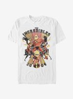 Disney Pixar The Incredibles Vintage T-Shirt