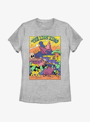 Disney The Lion King Hakuna Scenery Womens T-Shirt
