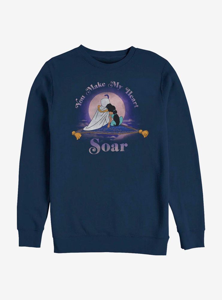 Disney Aladdin You Make My Heart Soar Sweatshirt