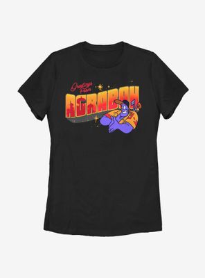Disney Aladdin Travel Womens T-Shirt