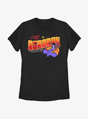 Disney Aladdin Travel Womens T-Shirt