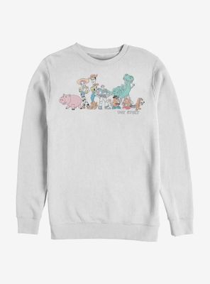 Disney Pixar Toy Story Line Up Sweatshirt
