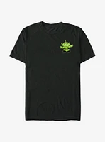 Disney Pixar Toy Story Big Green Alien Faux Pocket T-Shirt