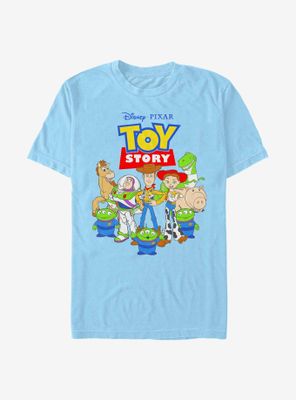 Disney Pixar Toy Story Distressed Group T-Shirt