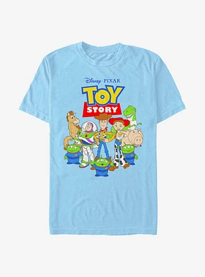 Disney Pixar Toy Story Distressed Group T-Shirt
