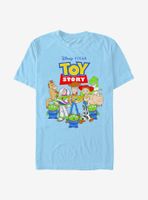 Disney Pixar Toy Story Distressed Group T-Shirt