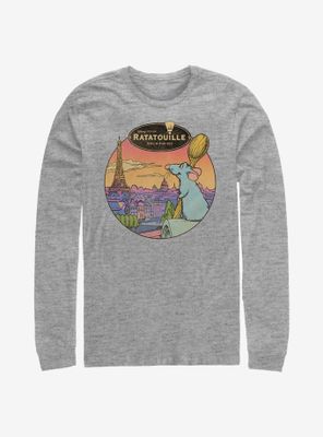 Disney Pixar Ratatouille Le Rat Parisian Long-Sleeve T-Shirt