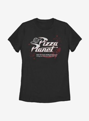 Disney Pixar Toy Story Retro Pizza Planet Womens T-Shirt