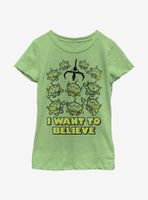 Disney Pixar Toy Story Believer Youth Girls T-Shirt