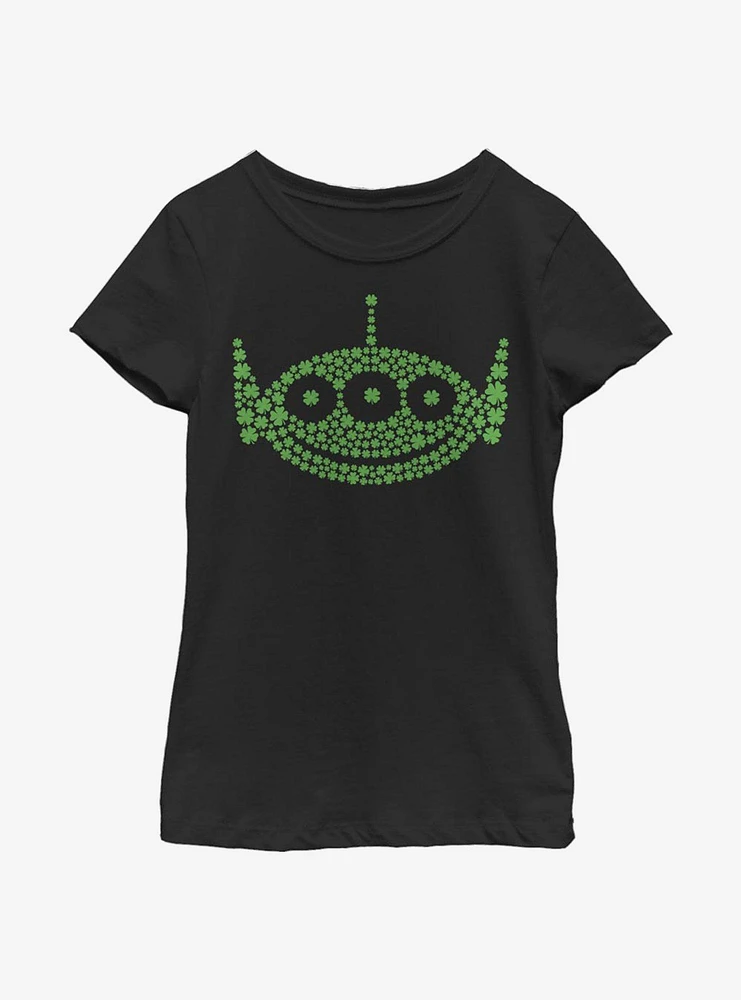 Disney Pixar Toy Story Alien Clovers Youth Girls T-Shirt