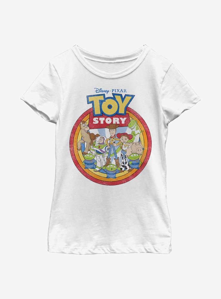 Disney Pixar Toy Story Group Toys Youth Girls T-Shirt