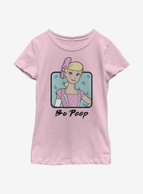 Disney Pixar Toy Story 4 Bo Peep Square Youth Girls T-Shirt