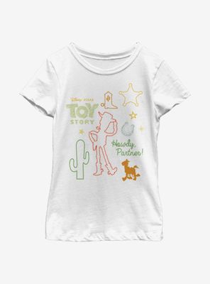 Disney Pixar Toy Story 4 Folk Youth Girls T-Shirt