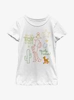 Disney Pixar Toy Story 4 Folk Youth Girls T-Shirt