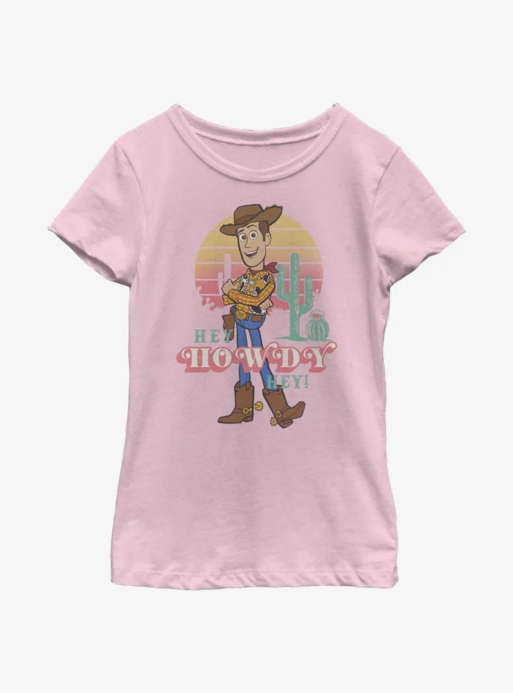 Disney Pixar Toy Story 4 Hey Howdy Youth Girls T-Shirt