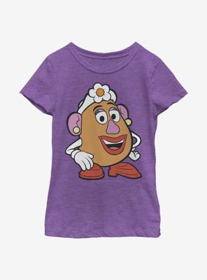 Disney Pixar Toy Story 4 Mrs. Potato Big Face Youth Girls T-Shirt