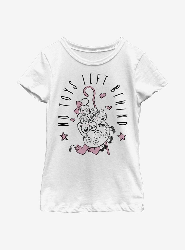 Disney Pixar Toy Story 4 No Left Behind Youth Girls T-Shirt