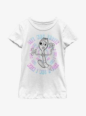 Disney Pixar Toy Story 4 Stay Weird Youth Girls T-Shirt