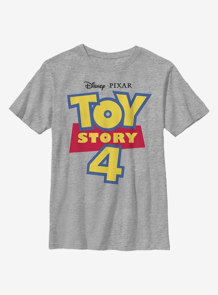 Disney Pixar Toy Story 4 Full Color Logo Youth T-Shirt