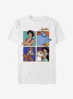 Disney Aladdin Four Square T-Shirt