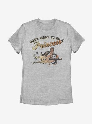 Disney Aladdin Jasmine Fly Away Womens T-Shirt