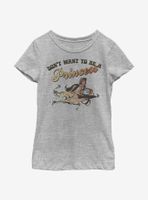 Disney Aladdin Jasmine Fly Away Youth Girls T-Shirt