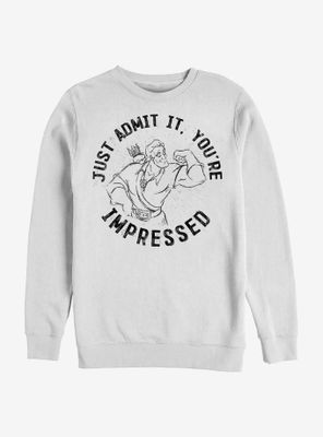 Disney Beauty And The Beast You're Impressed Gaston Sweatshirt