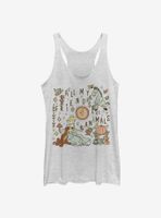 Disney Cinderella All My Friends Are Animals Redux Womens Tank Top