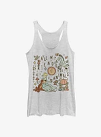 Disney Cinderella All My Friends Are Animals Redux Womens Tank Top