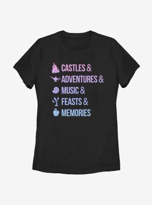 Disney Princesses Just Things Womens T-Shirt