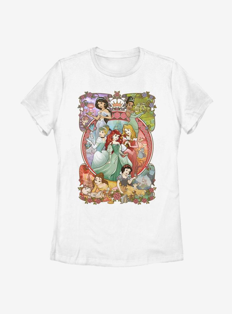 Disney Princesses Princess Power Womens T-Shirt