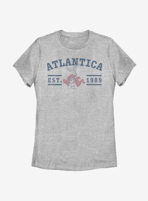 Disney The Little Mermaid Atlantis College Womens T-Shirt