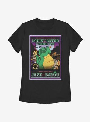 Disney The Princess And Frog Louis Mardi Gras Womens T-Shirt