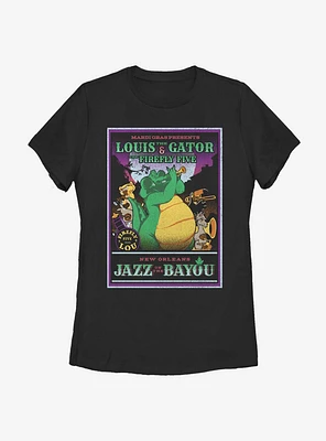 Disney The Princess And Frog Louis Mardi Gras Womens T-Shirt