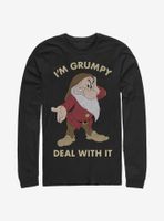 Disney Snow White And The Seven Dwarfs Grumpy Deal Long-Sleeve T-Shirt