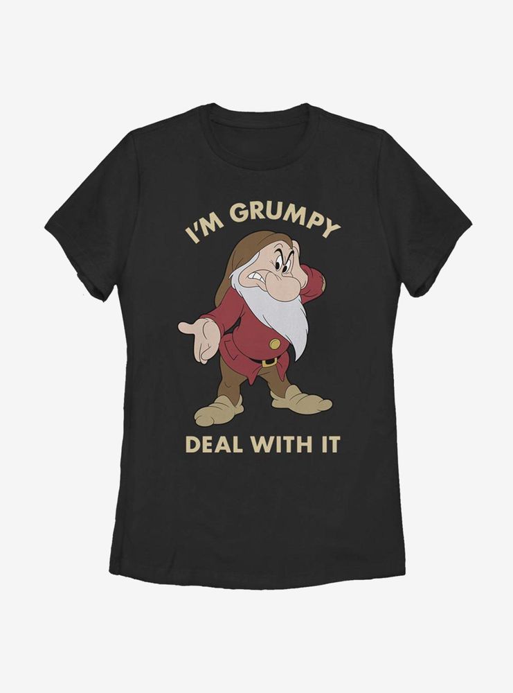 Disney Snow White And The Seven Dwarfs Grumpy Deal Womens T-Shirt