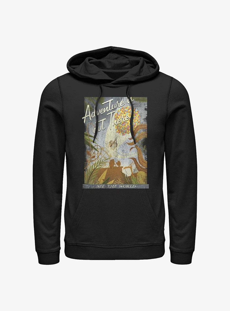 Disney Pixar Up Travel Poster Hoodie